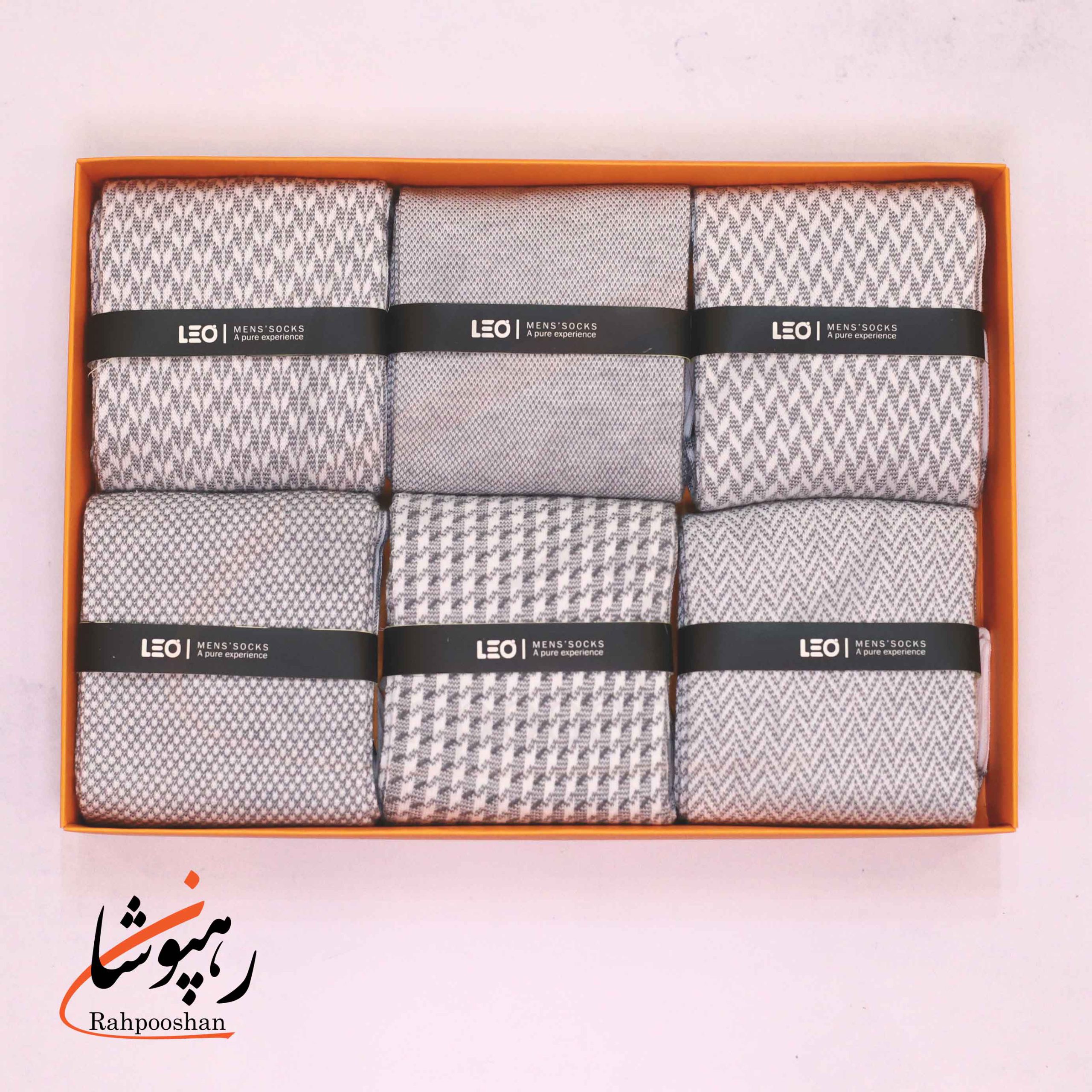جوراب ساقدار دوفس سفید 6 طرح لئو LEO (پک 6 عددی)(101) جوراب ساقدار دوفس سفید 6 طرح لئو LEO (پک 6 عددی)(101)