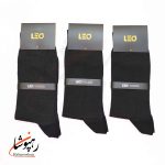 جوراب لئو LEO ساق دار دوفس مشکی و سبز تیره (پک 6 عددی)(117) - تصویر 5