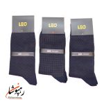 جوراب ساقدار دوفس 6 طرح سرمه ای و زیتونی لئو LEO (پک 6 عددی)(119) - تصویر 5