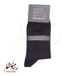 جوراب ساقدار دوفس مشکی و زرشکی طرح لئو LEO (پک 6 عددی)(122) - تصویر 6