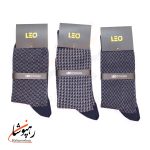 جوراب دوفس ساقدار 6 طرح سرمه ای لئو LEO (پک 6 عددی)(126) - تصویر 2