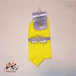 جوراب کفی طرح باب اسفنجی 5رنگ (10 عددی) - تصویر 2
