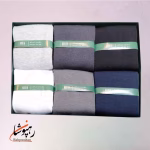 جوراب نورث ساقدار 6 رنگ ساده (پک 6 عددی)(307)