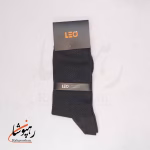 جوراب لئو LEO ساق دار دوفس مشکی و سبز تیره (پک 6 عددی)(117) - تصویر 3