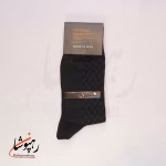 جوراب ساقدار دوفس بنفش طرح گندم لوزی لئو LEO (پک 6 عددی)(108) - تصویر 3