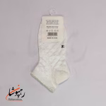 جوراب مچی بچگانه بافت برجسته سفید (10 عددی)(1تا4 سال) - تصویر 7