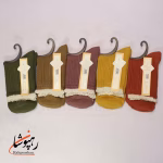 جوراب ساقدار گیپوری 5 رنگ (10 عددی) - تصویر 3