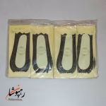 جوراب کالج گیپوری طرح قلب مشکی کف استپ دار (12 عددی) - تصویر 5