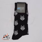 جوراب ساقدار موکسیائو (MOXIAO) مردانه طرح گرگ