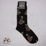 جوراب ساقدار موکسیائو (MOXIAO) مردانه طرح تنبل های شاد - تصویر 2