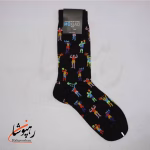 جوراب ساقدار موکسیائو (MOXIAO) مردانه طرح باشگاه جوانان - تصویر 2
