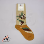 جوراب ساقدار موکسیائو (MOXIAO) طرح کلبه برفی - تصویر 2