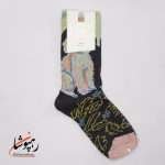 جوراب ساقدار موکسیائو (MOXIAO) طرح سگ مو رنگی - تصویر 2