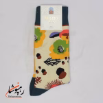جوراب ساقدار موکسیائو (MOXIAO) طرح مرجان صدف دریایی