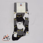 جوراب ساقدار موکسیائو (MOXIAO) طرح دنیای گربه ها