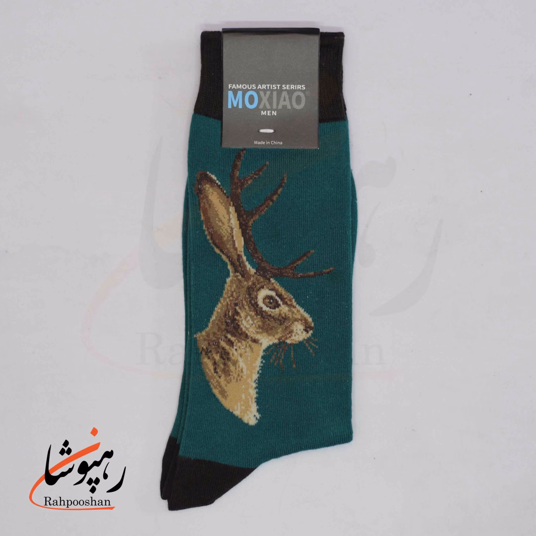 جوراب ساقدار موکسیائو (MOXIAO) مردانه طرح جاکالوپ