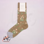 جوراب ساقدار موکسیائو (MOXIAO) طرح باغچه پر گل - تصویر 3