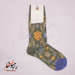 جوراب ساقدار موکسیائو (MOXIAO) طرح نقش و نگار طبیعت - تصویر 2