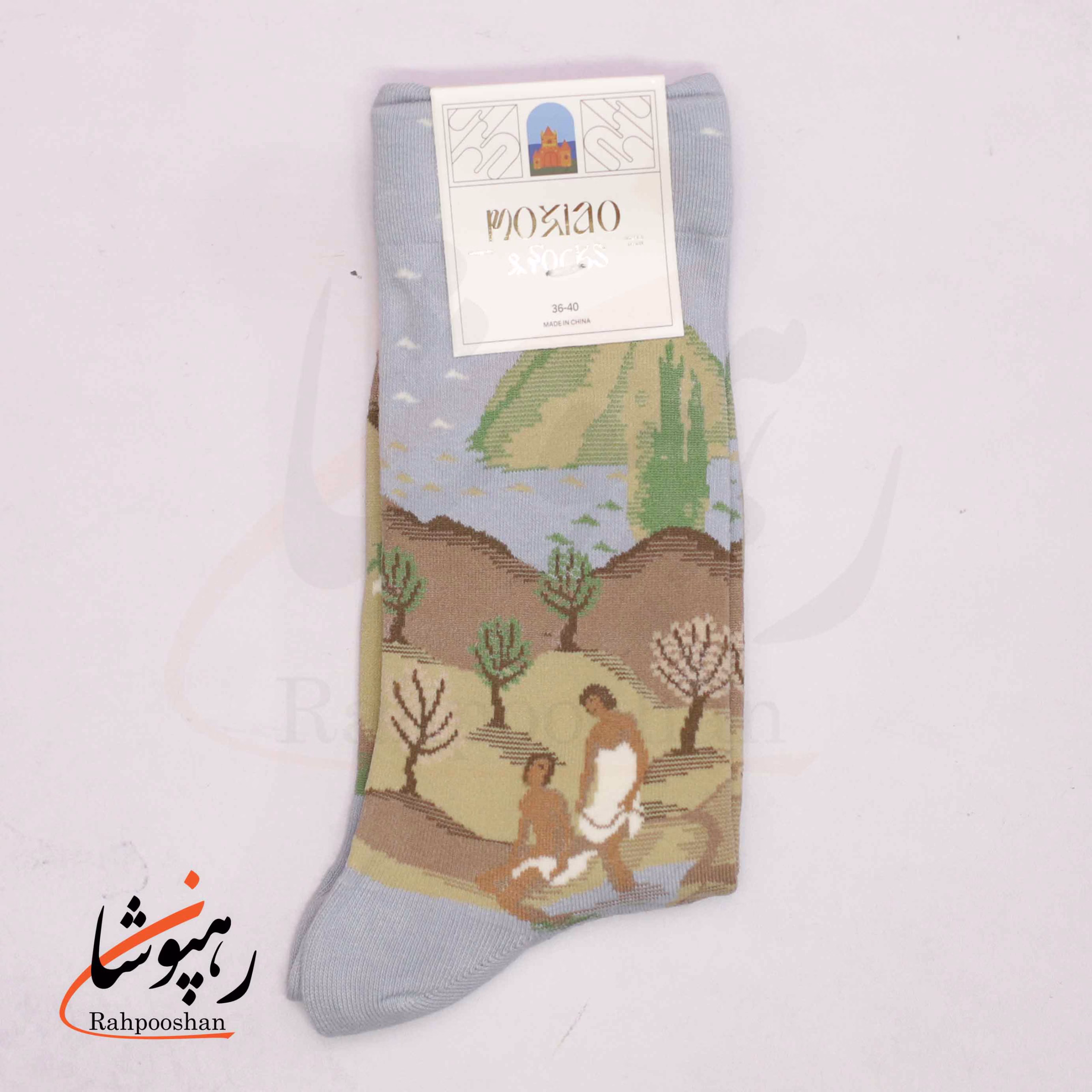 جوراب ساقدار موکسیائو (MOXIAO) طرح بازتابی از زندگی کهن جوراب ساقدار موکسیائو (MOXIAO) طرح بازتابی از زندگی کهن