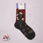 جوراب ساقدار موکسیائو (MOXIAO) طرح اسب درباری - تصویر 2