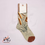 جوراب ساقدار موکسیائو (MOXIAO) طرح برکه نیلوفری - تصویر 2