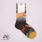 جوراب ساقدار موکسیائو (MOXIAO) طرح دشت رویایی - تصویر 2