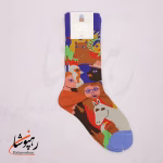 جوراب ساقدار موکسیائو (MOXIAO) طرح خانواده مزرعه - تصویر 2