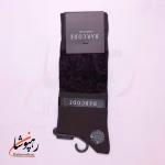 جوراب ساق بلند بارکد (BARCODE) طرح باغ زیتون (olive grove) نوک مدادی