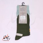 جوراب ساق بلند روپاپا (Ropapa) طرح درخش قله (summit glow) سبز - تصویر 2