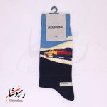 جوراب ساق بلند روپاپا (Ropapa) طرح کامارو سرمه ای
