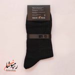 جوراب ساقدار مشکی زیتونی لئو LEO (پک 6 عددی)(137) - تصویر 3
