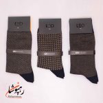 جوراب ساقدار دوفس مشکی قهوه ای لئو LEO (پک 6 عددی)(152) - تصویر 5