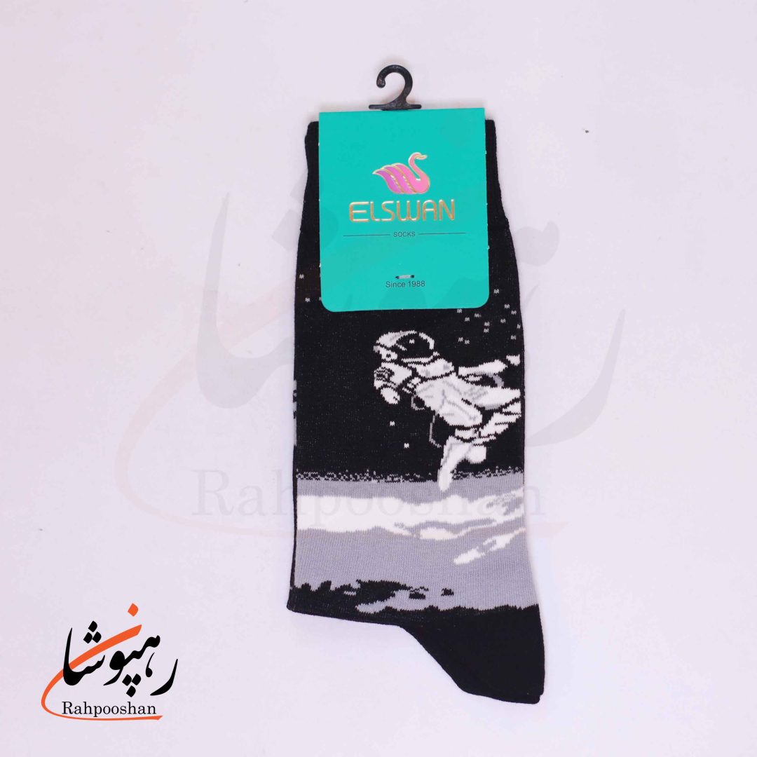 جوراب ساق‌دار طرح راه شیری السوان (ELSWAN)