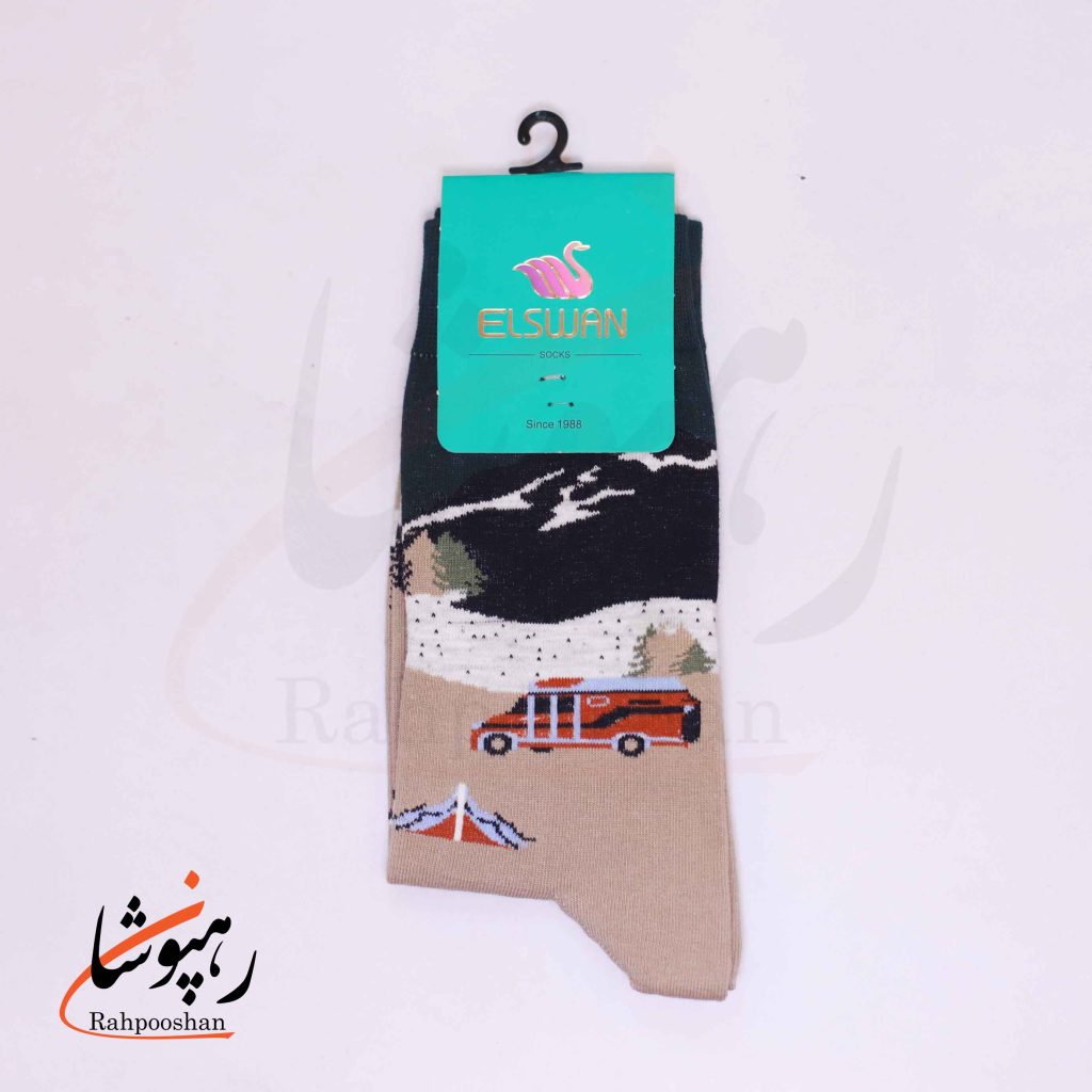 جوراب ساق‌دار طرح ماجراجویان السوان (ELSWAN)