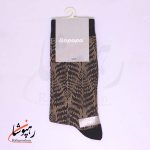 جوراب ساق بلند زنانه روپاپا (Ropapa) طرح خزه سنگی (stonemoss) سیاه