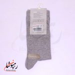جوراب ساق بلند زنانه روپاپا (Ropapa) طرح برو بیرون (go out side) طوسی - تصویر 2