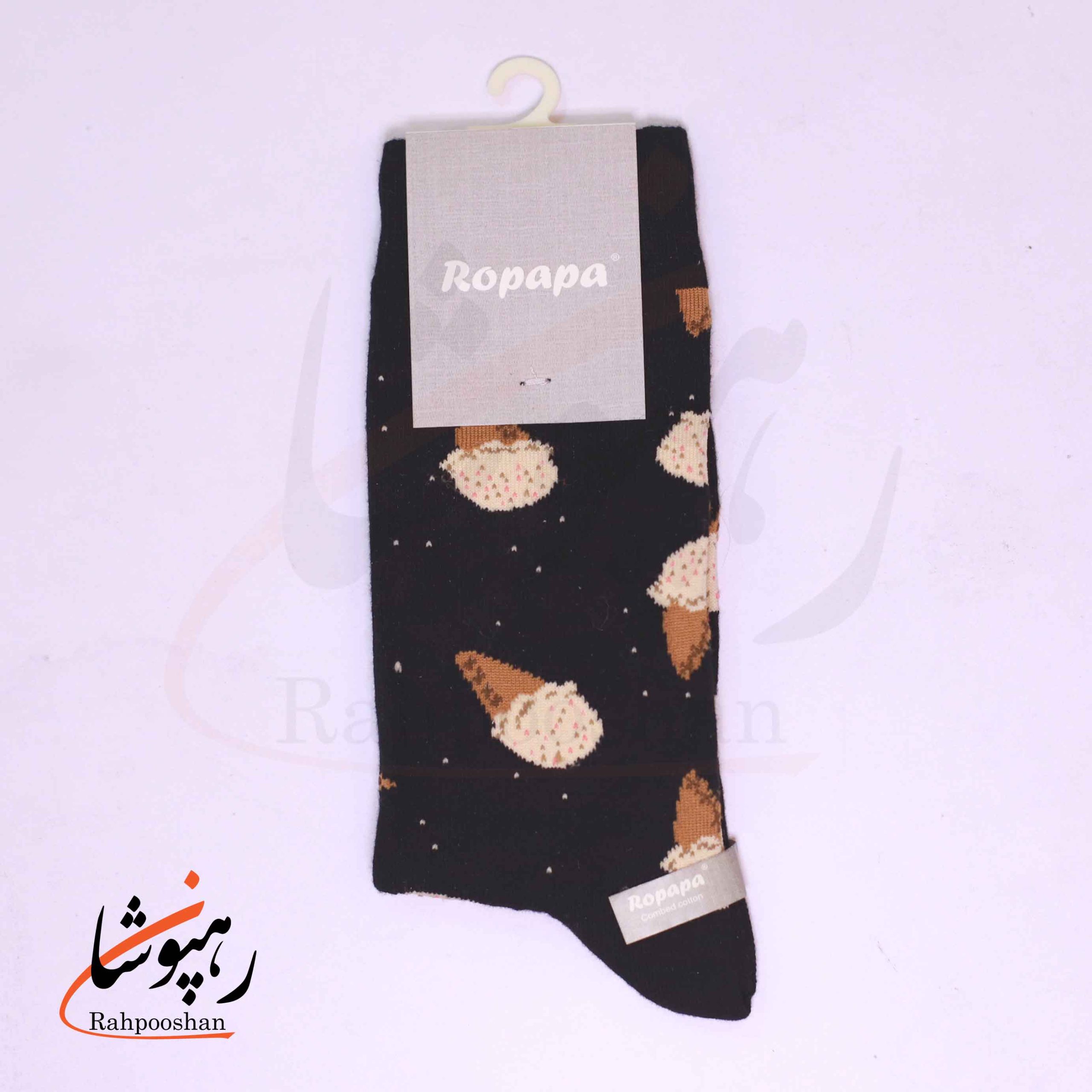 جوراب ساق بلند زنانه روپاپا (Ropapa) طرح رویای یخی (ice dream) جوراب ساق بلند زنانه روپاپا (Ropapa) طرح رویای یخی (ice dream)